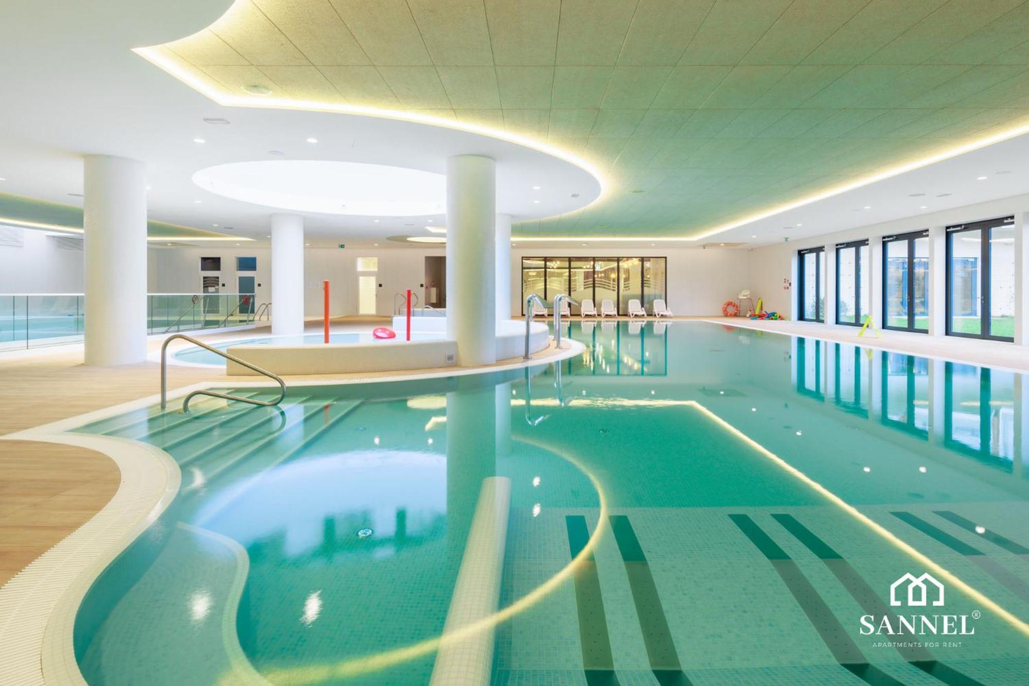 Apartament Baltic Blues Z Dostepem Do Basenow,Strefy Saun,Jacuzzi - Pinea Apartments Pobierowo - Sannel Apartments For Rent Εξωτερικό φωτογραφία
